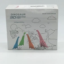 Dinosaur Blue 3D Printing Intelligent 3D Filament Crafting Project Art Pen ✨NEW