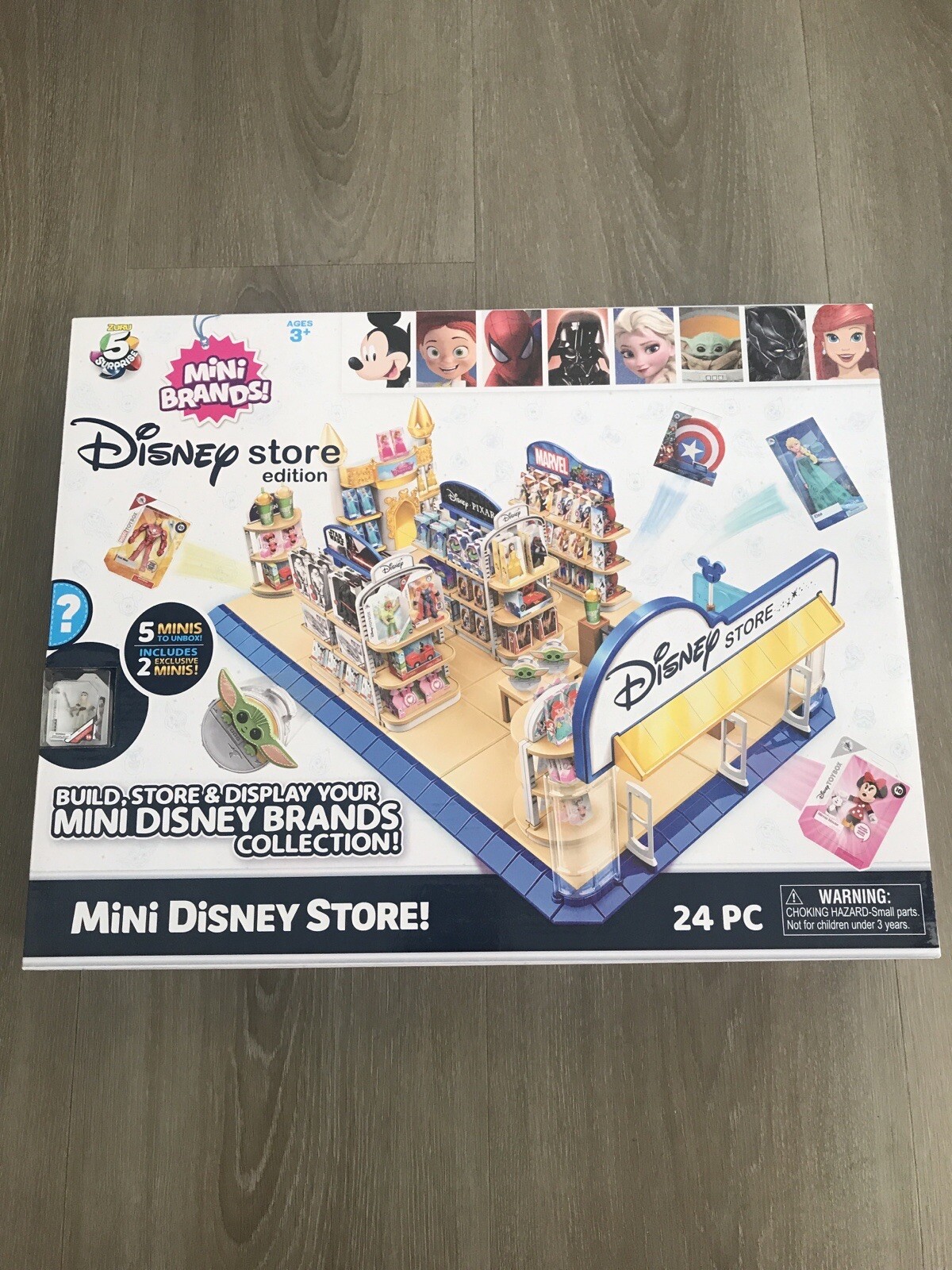 Zuru Mini Brands Series Disney Store with 5 Surprises & 24 Pieces New