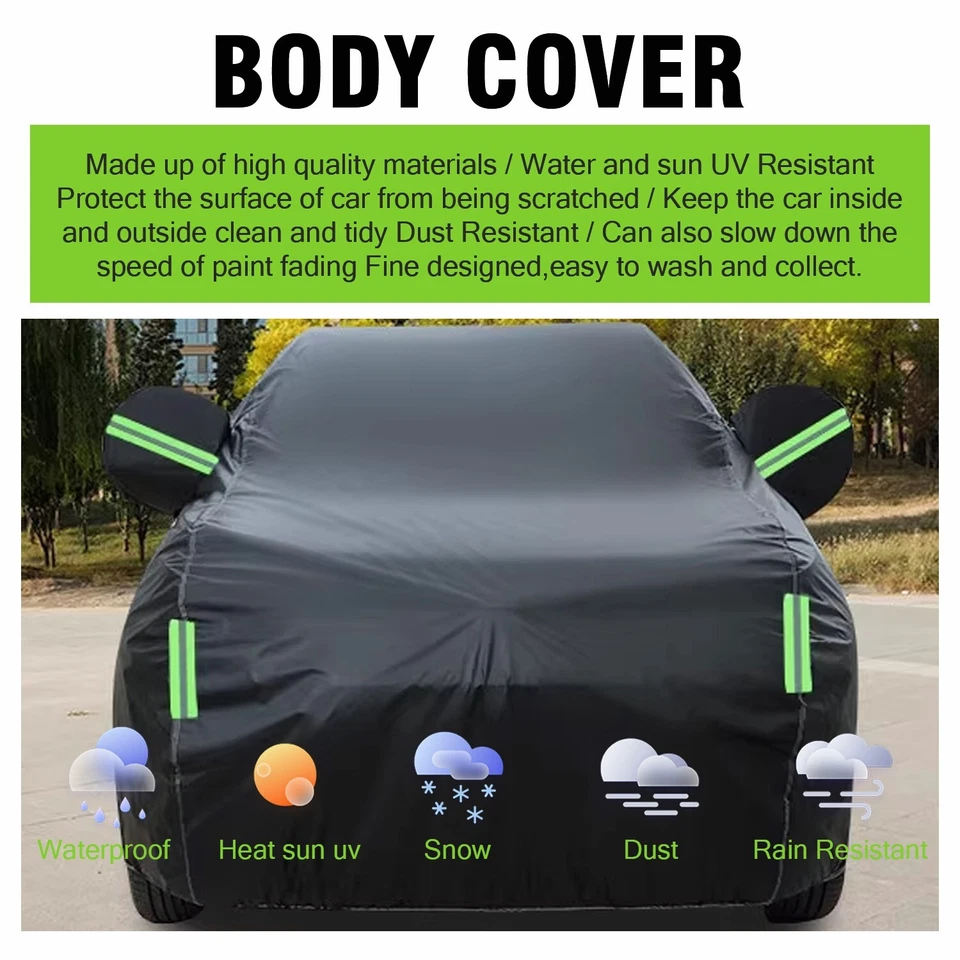 For Nissan Pathfinder Full Car Cover Outdoor Dust Sun All Weather Protection US - Изображение 4 из 4