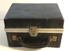 Vintage 8 Track carry case tote -Holds 12