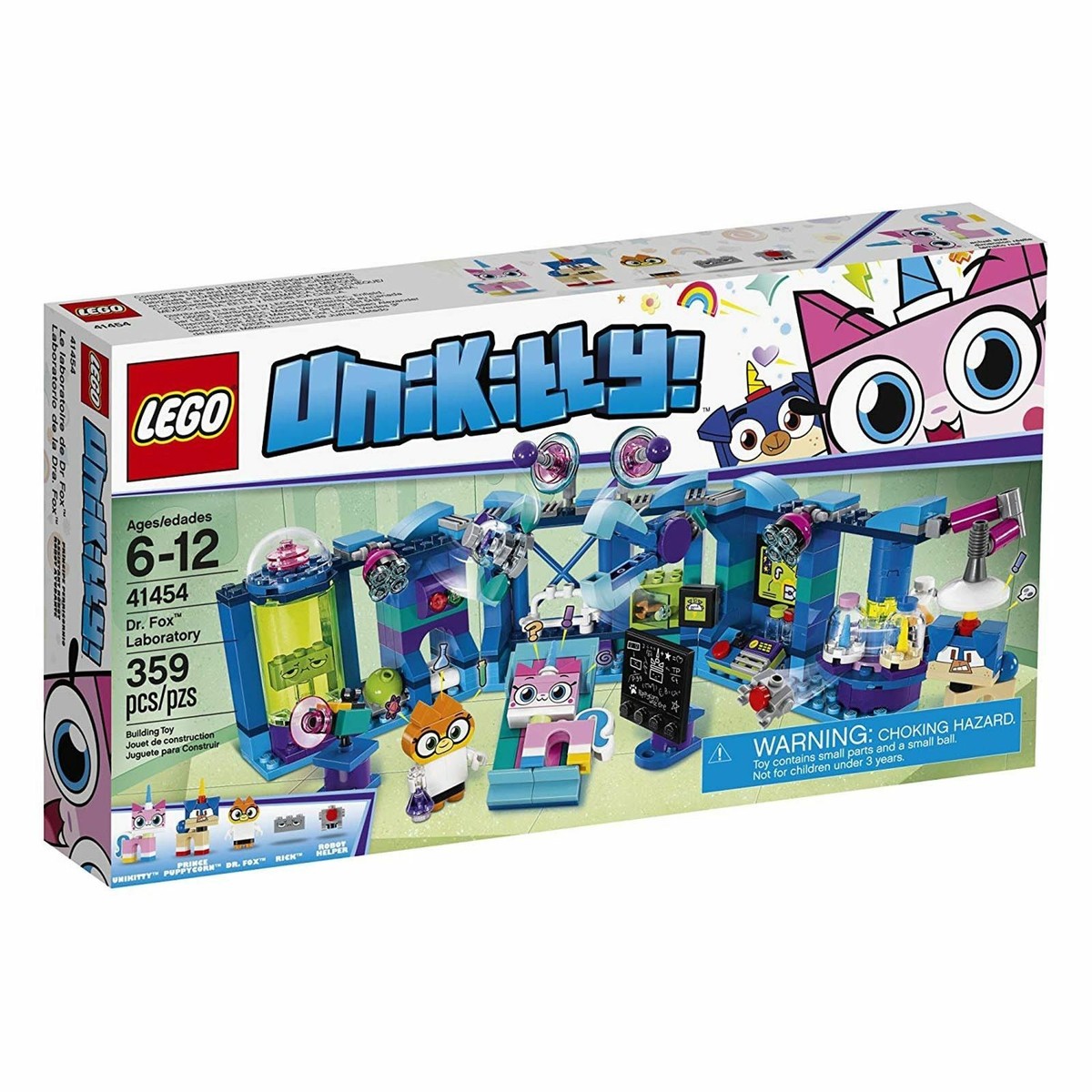 41454 DR. FOX LABORATORY lego legos set UNIKITTY prince puppycorn