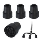 Quad Cane Tips 5/8 Inch 4 Pcs Non-Slip Rubber Walking Cane Accessories Foot f.