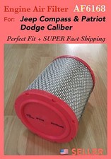 AF6168 ENGINE AIR FILTER FOR JEEP COMPASS PATRIOT DODGE CALIBER Fast Ship!!! 