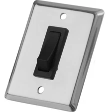 SEA DOG SINGLE GANG WALL  SWITCH STAINLESS STEEL