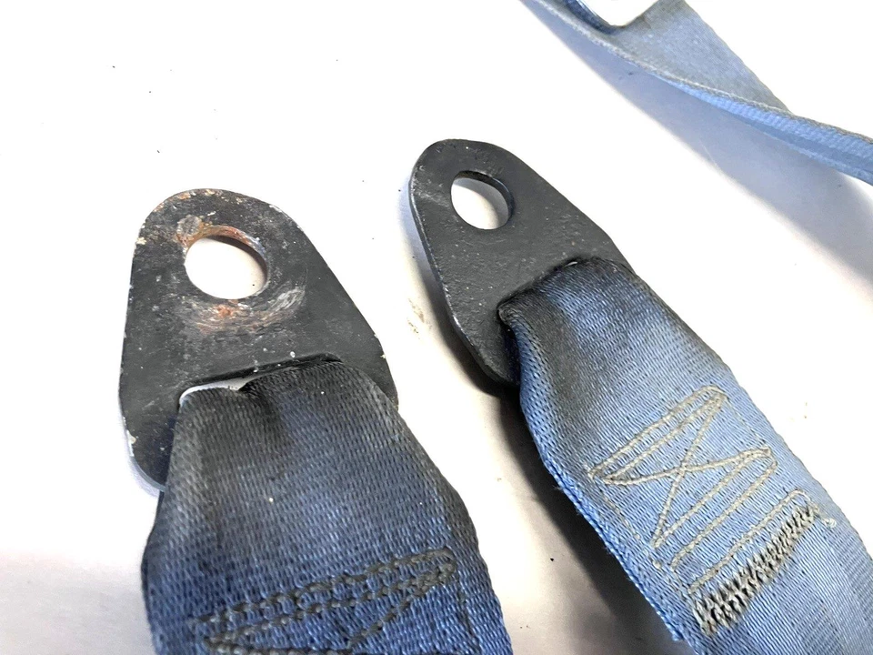 Retratores de cinto de segurança, 1979 Dodge Pickup e Ramcharger, azul - Imagem 3 de 4