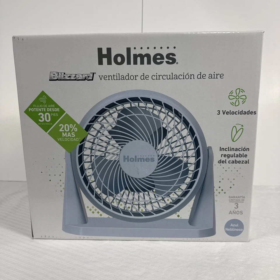High Velocity Personal 3 Speed Adjustable Tilt Home, Office, Or Workshop Fan New - Image 3 of 4