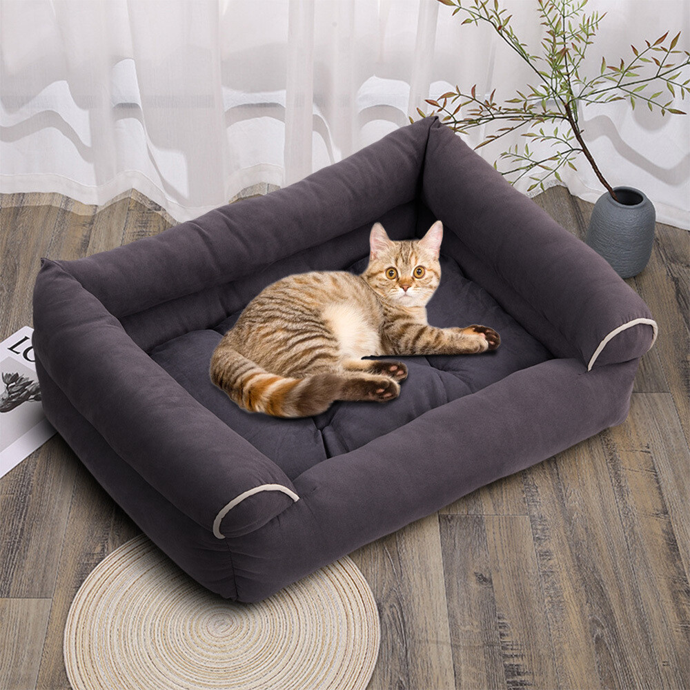 Ultra Comfy Elevated Dog Cat Sofa Bed Couch Pet Chair Removeable