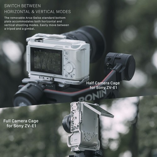 Tilta Camera Cage Kit/Cooling System/HDMI Cable Clamp /Baseplate Für Sony ZV-E1 - Picture 12 of 38