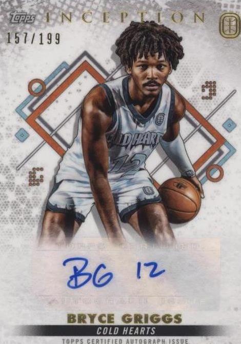 2022-23 Topps Inception OTE Overtime Elite - Bryce Griggs #IA-BG1 - 1 of 2