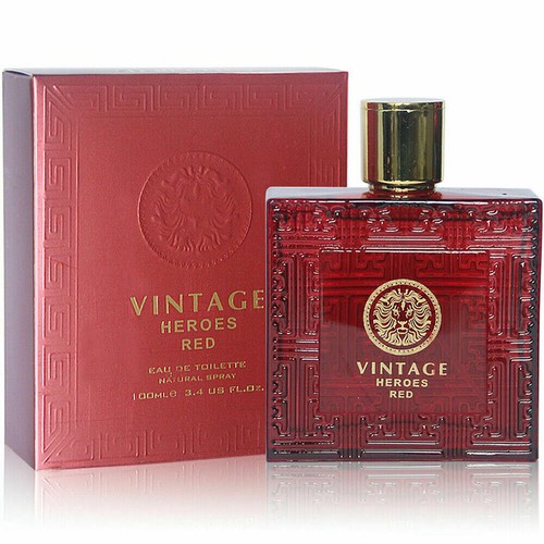 VINTAGE HEROES RED secret plus 3.4 EAU DE TOILETTE SPRAY FOR MEN