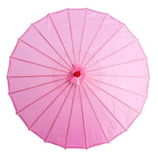THY COLLECTIBLES 22" Kid's Size Japanese Chinese Umbrella Parasol - Solid Color