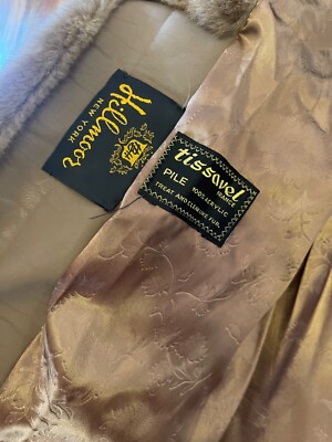 Hillmoor New York フェイクファージャケット ヴィンテージ Hillmoor 