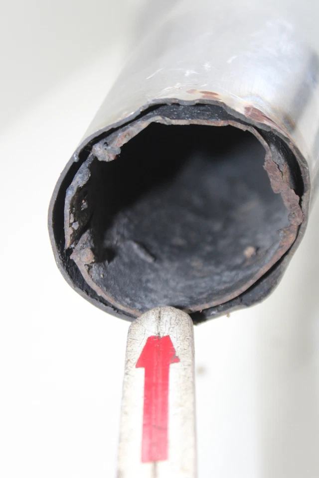 Silenciador de cabezales de tubo de escape Honda VTX1300T 2008-2009 Foto 4 de 4