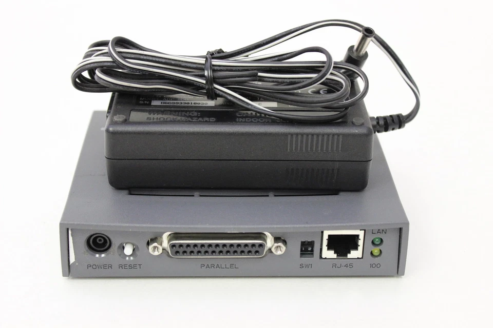 SERVIDOR DE IMPRESIÓN INTEL 695352-007 NETPORTEXPRESS 10/100 CON ADAPTADOR AC Foto 3 de 3