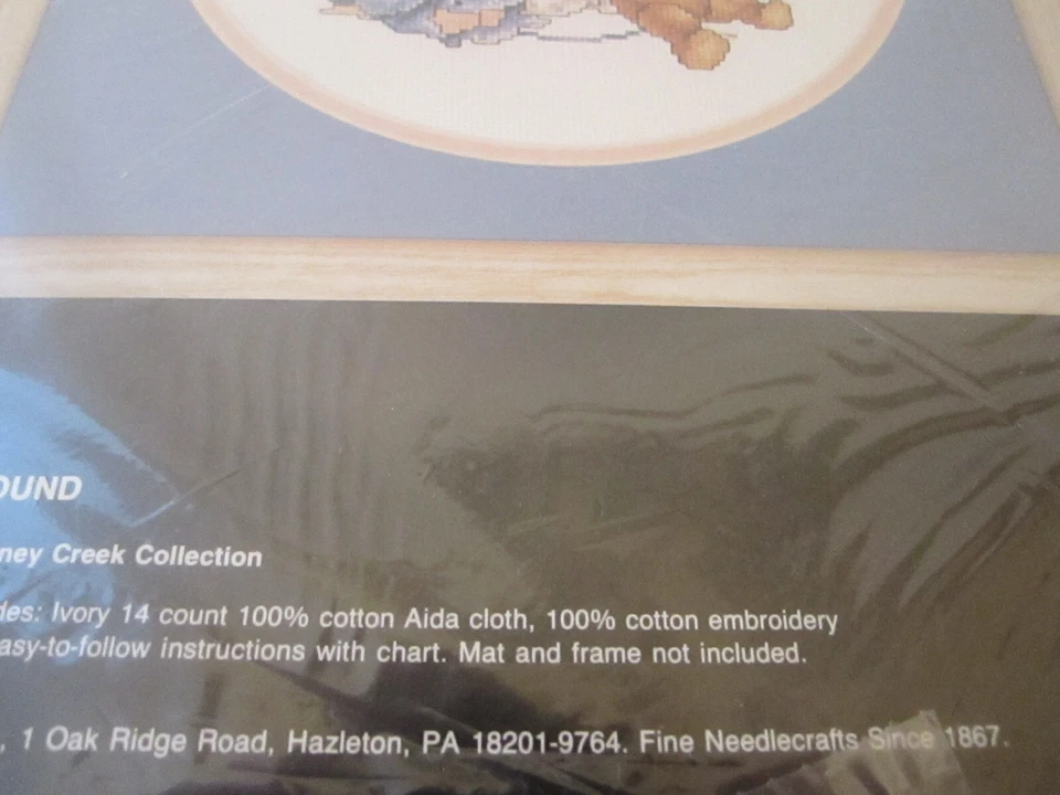 Bucilla Wish It Dream It Do It 9" Kit Punto de Cruz Redondo 40463 Nuevo 1990 Foto 4 de 4