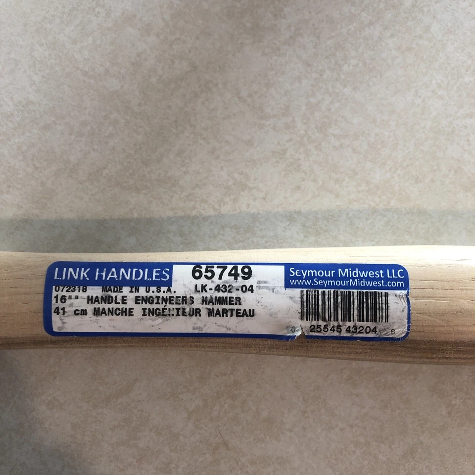 Manija de enlace #432-30 MM16" mango de herrero, n.º 65749 Foto 2 de 4