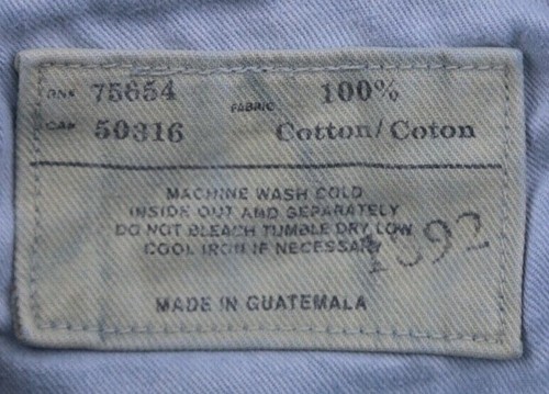 Boy's Abercrombie and Fitch Jeans Heavy Baxter Low Rise Slim Boot Sz 16 (31x27) - Picture 7 of 11