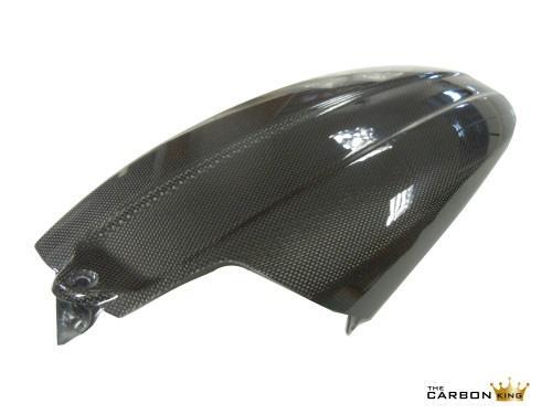 DUCATI HYPERMOTARD 821 2013-2015 CARBON REAR HUGGER MUDGUARD PLAIN GLOSS WEAVE - Picture 2 of 4
