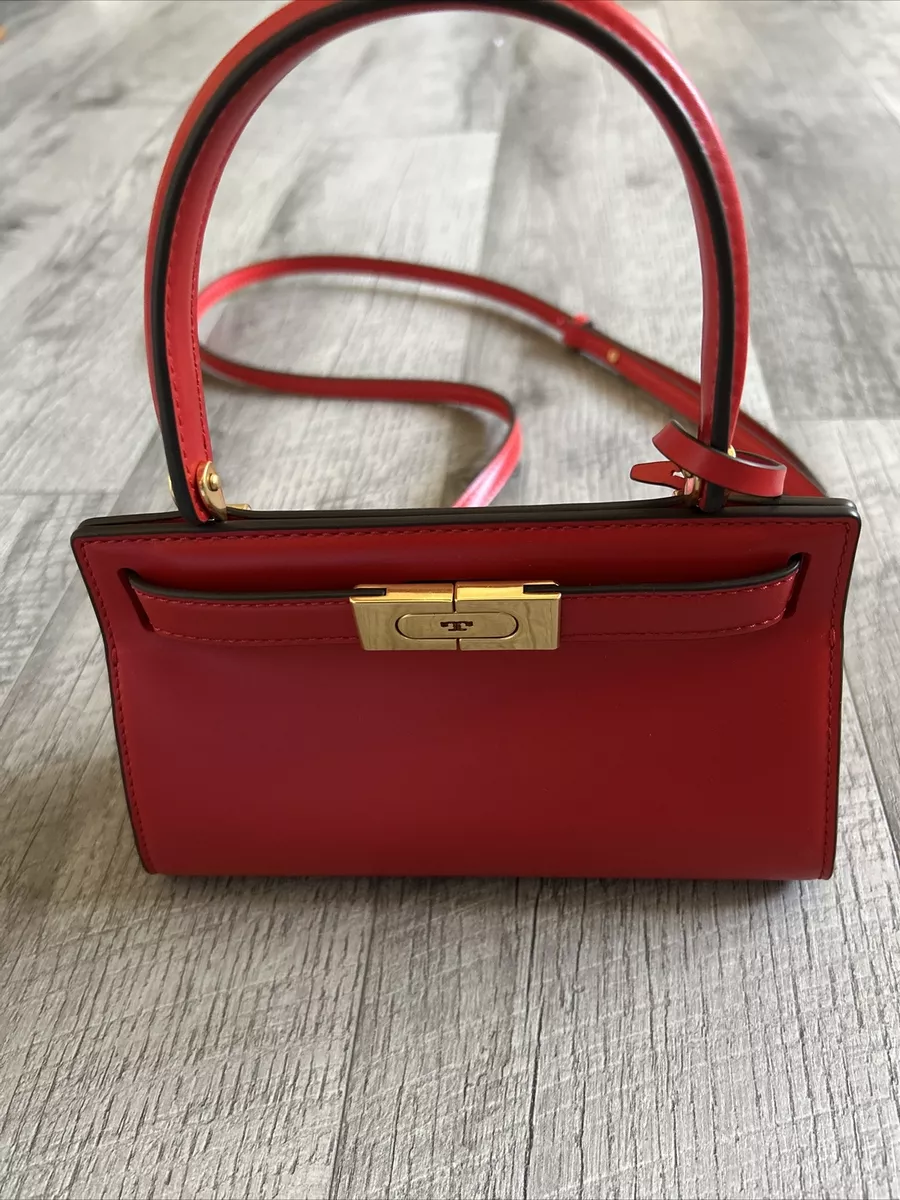 Tory Burch Lee Radziwill Petite Bag in Red