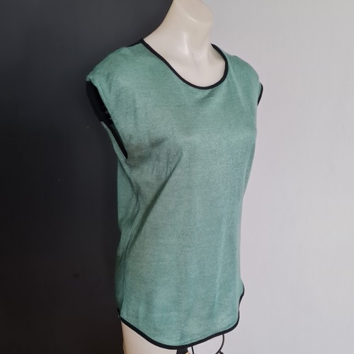 Women's size 10 'SES' Gorgeous green and black knit top - EUC - Picture 3 of 5