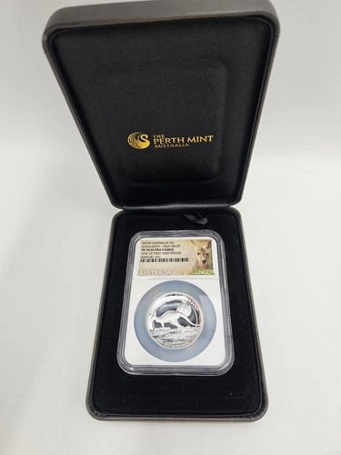 🌟 2015-P NGC PF70 High Relief Australia 1 oz Silver Kangaroo 1 of 1st 2500