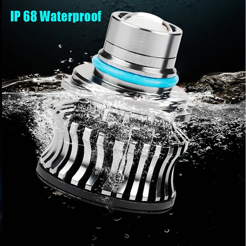 2x H7/H8/9006 LED Laser Headlight Bulbs Projector Lens Fog Light Lamp 6000LM 21W - Picture 8 of 12