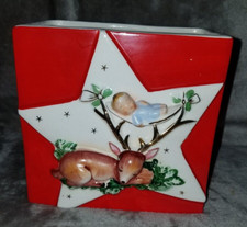 Vintage Relpo Samson Import Co. Reindeer Planter 1958