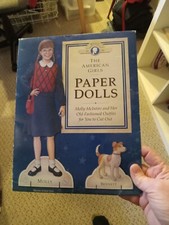 American Girls Collection Molly McIntire Paper Dolls Pleasant Company cut EUC AG