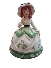 Irish Girl  Musical Figurine  1970s Vintage Sankyo Japan, Chadwick-Miller