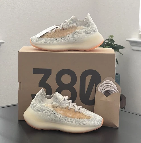 ADIDAS YEEZY 380 ADULT (Unisex) Sneakers GY2649, Yecoraite Rf US5 Men/US6 Women