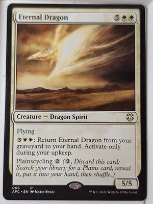 Eternal Dragon - Commander: Adventures - Magic the Gathering MTG Nice!