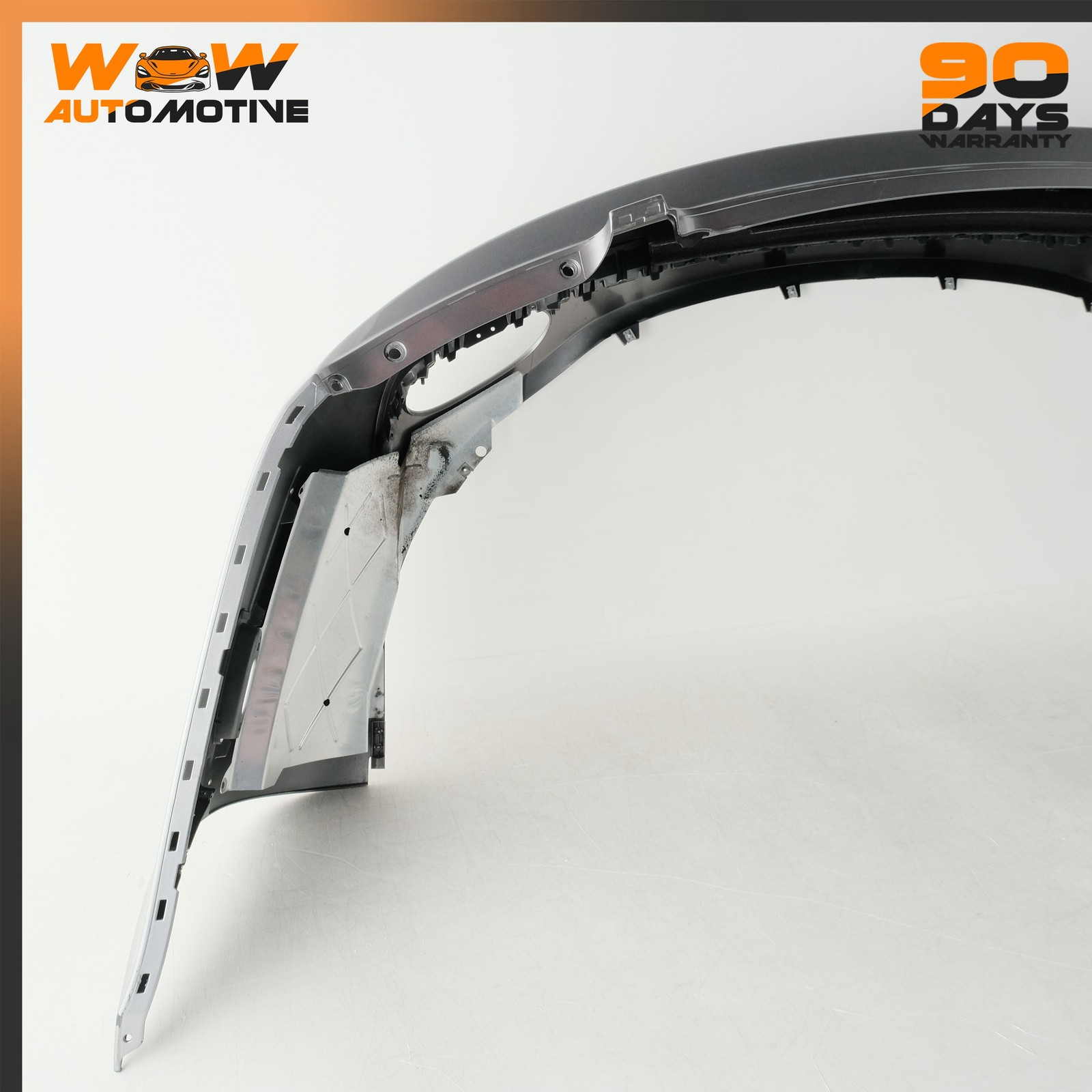 04-11 BENTLEY CONTINENTAL GTC REAR BUMPER COVER SILVER TEMPEST METALLIC 7P OEM