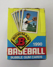 1990 Bowman Baseball Wax Box 36 Factory Sealed Packs
