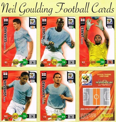 Panini Adrenalyn XL   WORLD CUP 2010 - INTERNATIONAL EDITION   Football Cards