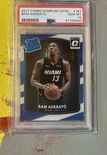Bam Adebayo [Autograph Blue] #187 Prices | 2017 Panini Donruss