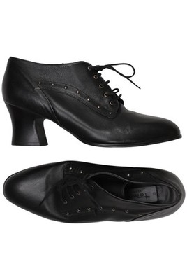 Tamaris Stiefelette Damen Ankle Boots Booties Gr. 40 Leder Schwarz #uol5sfi