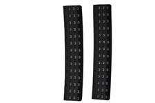 2pcs Corset Extender Waist Extender Black Color 7-18 Hook 16 hook