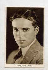 1920 REAL PHOTOGRAPHIC PU POSTCARD OF CINEMA STAR CHARLES (CHARLIE) CHAPLIN P85