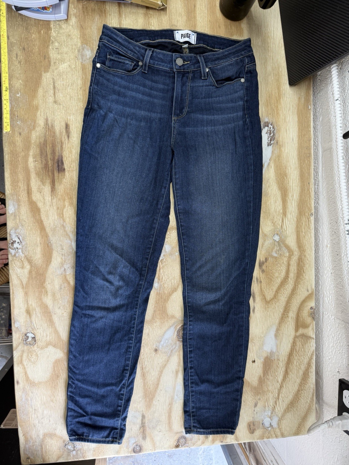 Paige Women’s Skinny Jeans – Size 27 – Dark Wash Verdugo Ankle