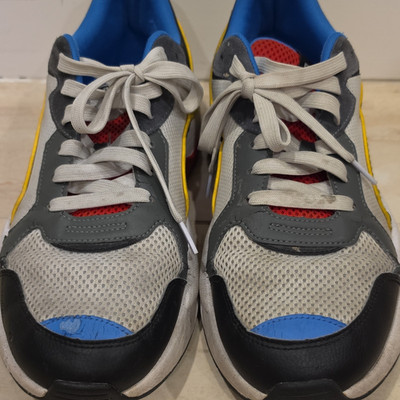 Size 13 - Puma X-Ray Black Red Yellow