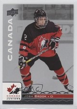 2017 Upper Deck Team Canada Juniors Josh Brook #46 0a3