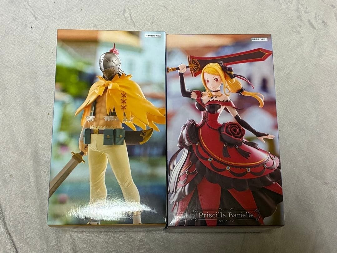 Re:ZERO Priscilla & Al Figure Set of 2 GiGO Limited Prize NEW