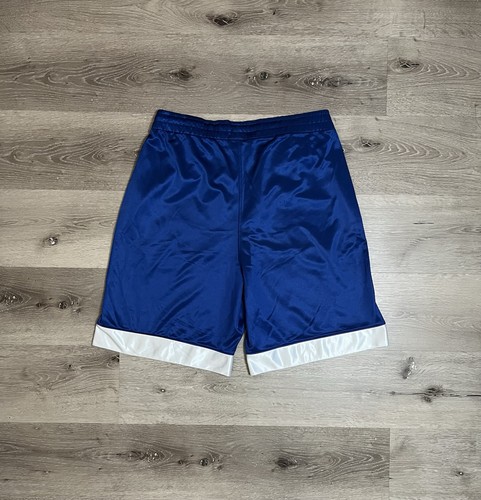 Y2K Air Jordan Set Vintage Men's Basketball Satin Jersey Tank Shorts Sz M - Picture 7 of 8