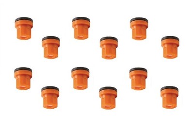 Pack of 12 - TeeJet TXR ConeJet Hollow Cone Nozzle Spray Tips 0.20 GPM @ 40 PSI