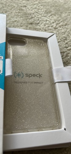 Speck Presidio Perfect-Clear Glitter MagSafe Case for Apple iPhone 6s 7 8 3 Pack - Afbeelding 3 van 7