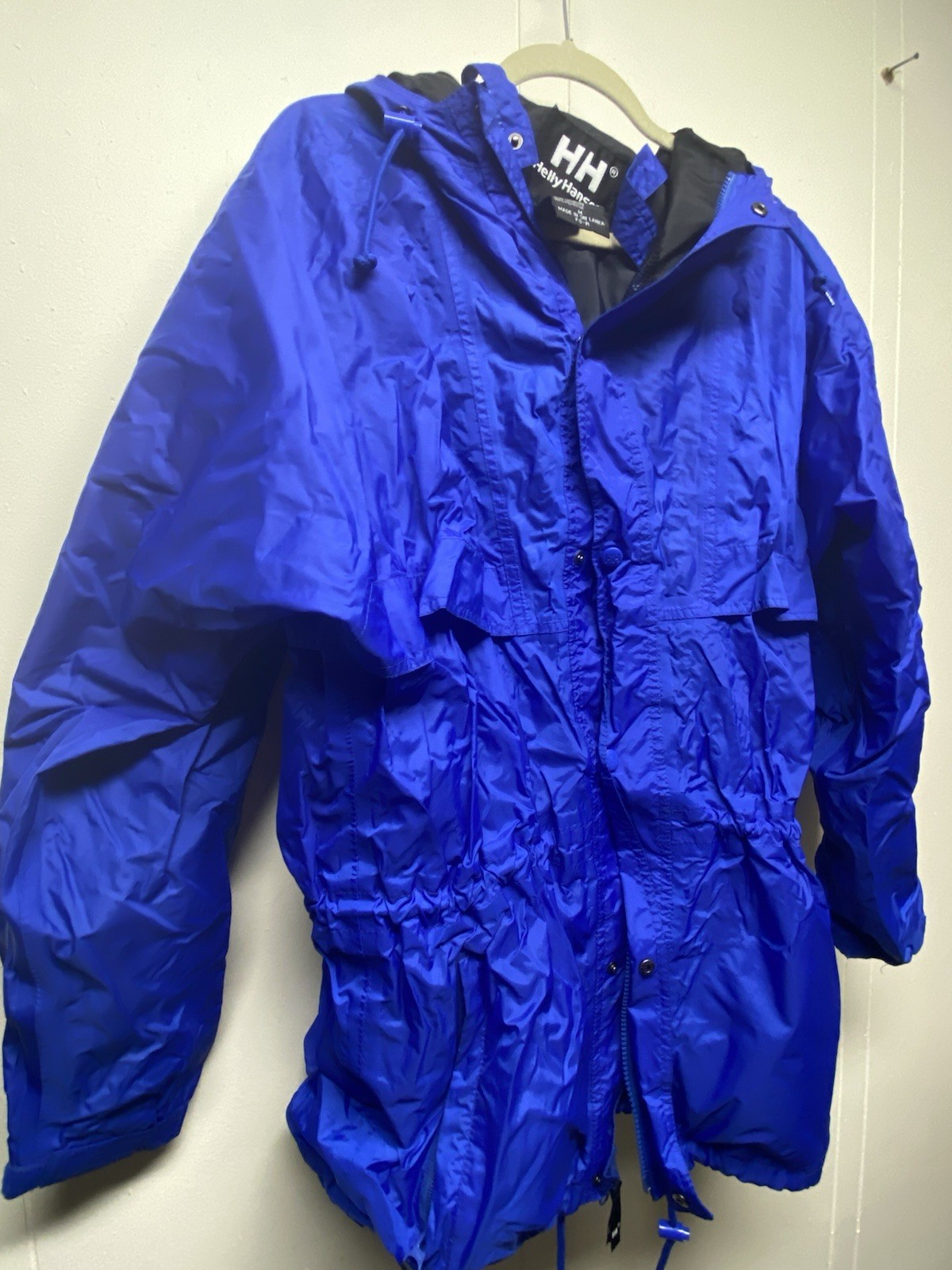 Helly Hansen Windbreaker Rain Jacket Zip Hooded S… - image 8
