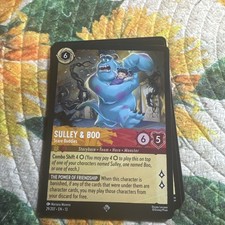 Sulley Boo - Scare Buddies 29/204 Super Rare Attack of the Vine Lorcana NM