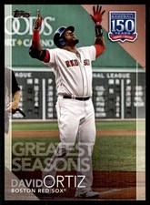 2019 Topps Update 150 Years of Professional Baseball David Ortiz Boston Red Sox