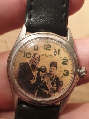 ANTIQUE WATCH KING FAROUK I OF EGYPT & Sudia Arabia KING Abdulaziz bin 1930'S