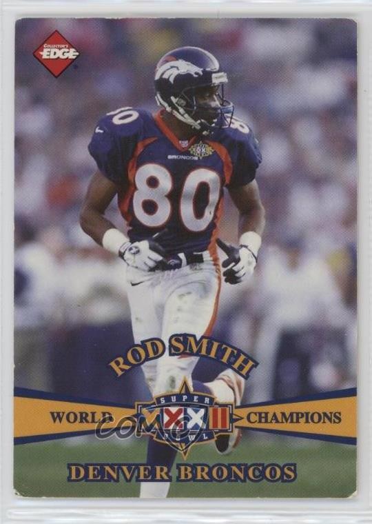 1998 Collector's Edge Super Bowl XXXII Rod Smith #5 11ur